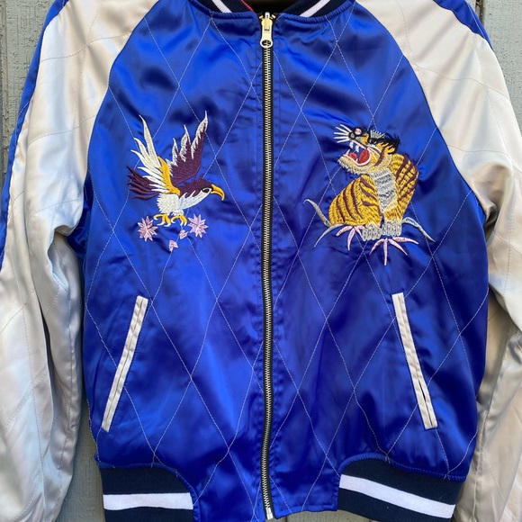 Vintage Reversible Japan Bomber Jacket - Picture 2 of 15